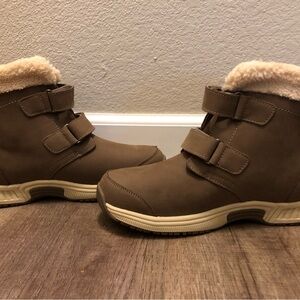 Women's Brown Waterproof Winter Boots